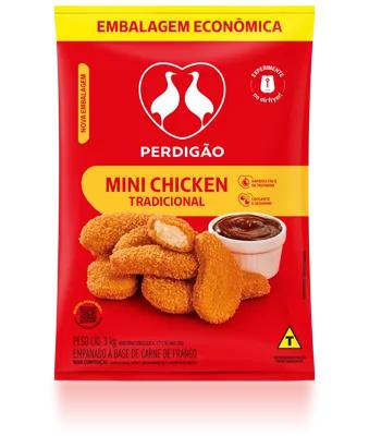 EMPANADO PERDIGAO MINI CHICKEN FRANGO 3K