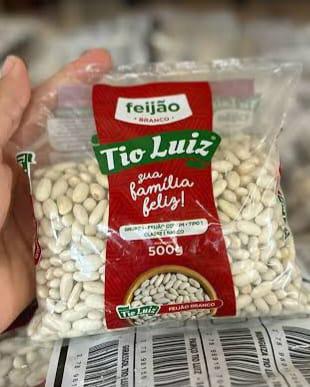 FEIJAO TIO LUIZ BRANCO 500G
