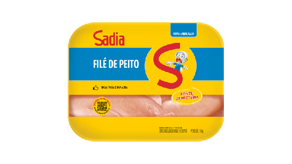 FILE DE PEITO SADIA BANDEJA 1KG