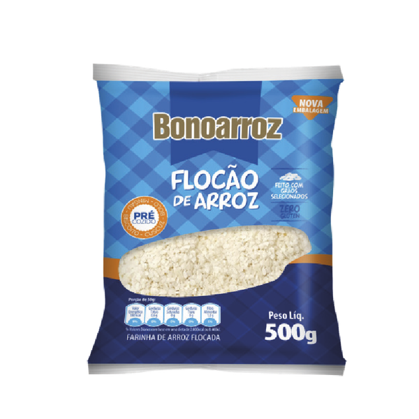 FLOCAO DE ARROZ BONOARROZ 500G