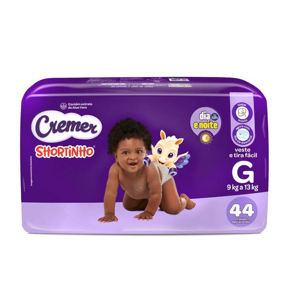 FRALDA DESC CREMER SHORT HIPR G C/ 44UN