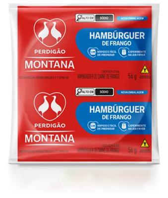 HAMBURGER PERDIGAO FRANGO 56G