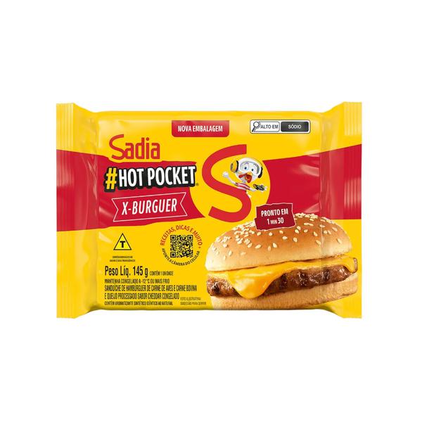 HOT POCKET SADIA X BUGHUER 145G