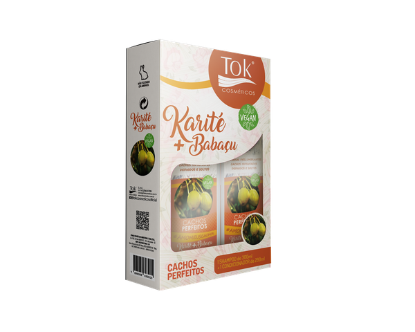 KIT SHAMP+COND TOK MANTEIGA KARITE 300ML