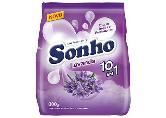 LAVA ROUPAS PO SONHO LAVANDA 800G