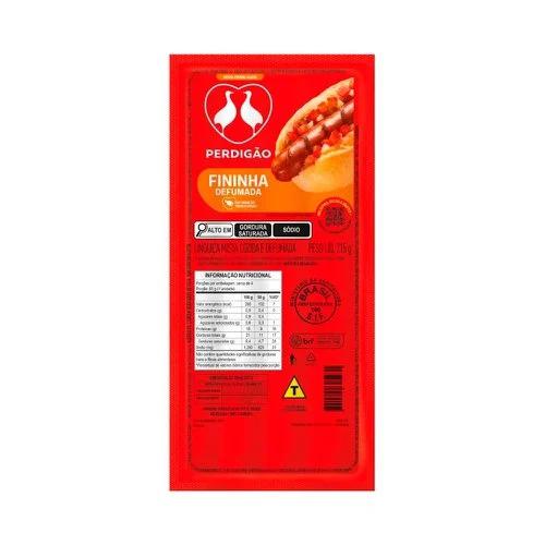 LINGUICA PERDIGAO FININHA DEFUMADA 215G