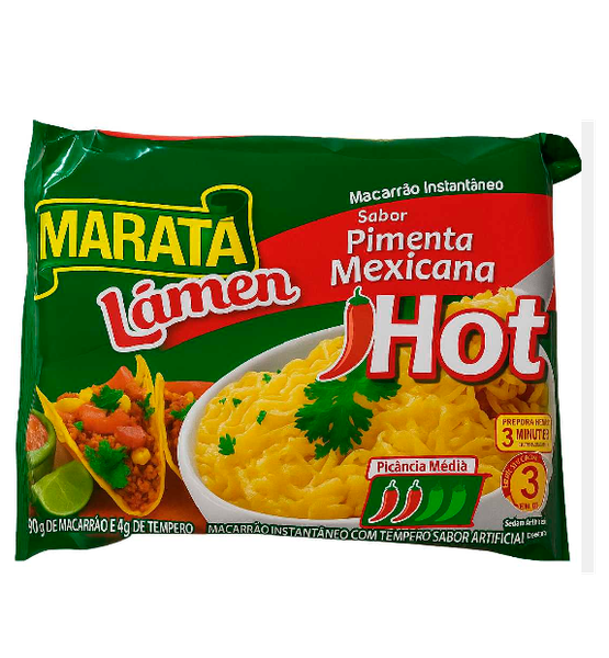 MACARRAO INSTANTANEO MARATA MEXICANO 74G