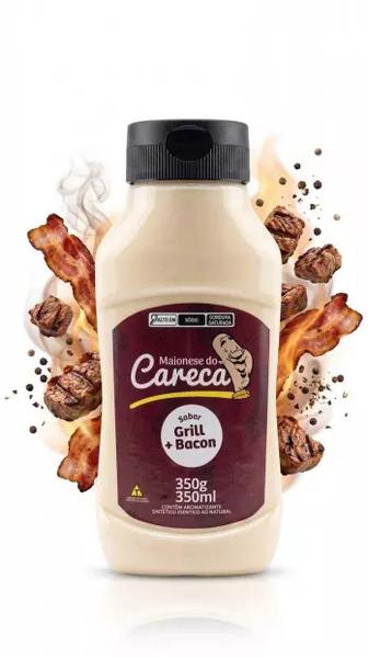 MAIONESE DO CARECA GRILL+BACON 350G