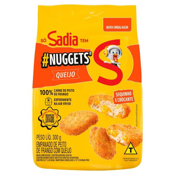 NUGGETS SADIA FRANGO COM QUEIJO 300G