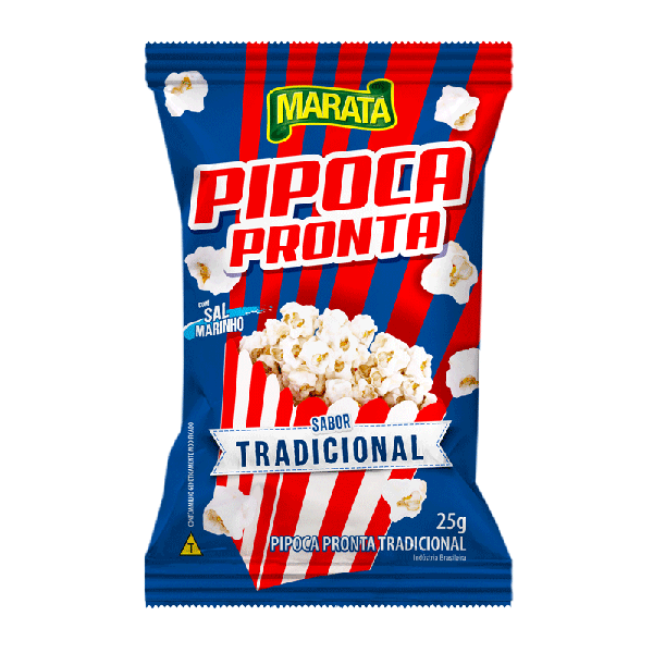 PIPOCA PRONTA MARATA TRADICIONAL 25G