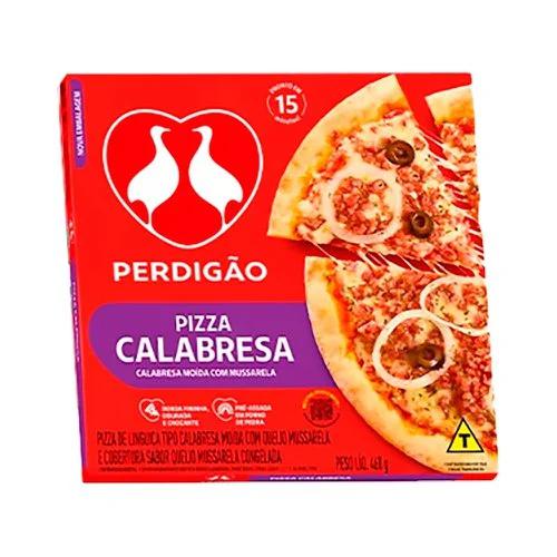 PIZZA PERDIGAO CALABRESA MOIDA CX 460G