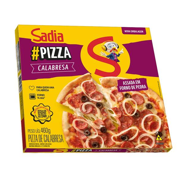 PIZZA SADIA CALABRESA 460G