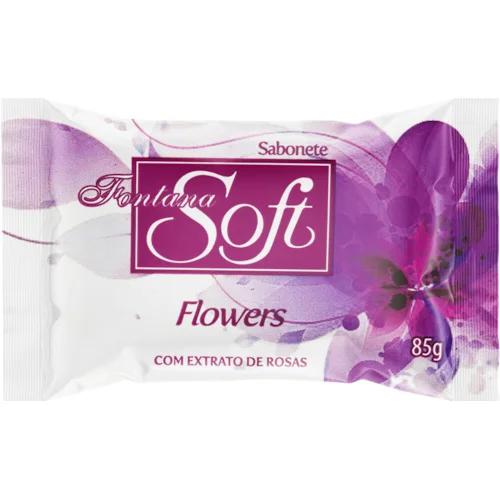 SABONETE BARRA SOFT EXTRATO ROSAS 80G