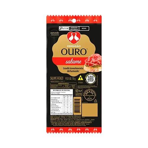 SALAME PERDIGAO DEFUMADO FATIADO 100G