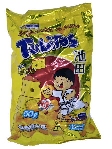 SALGADINHO KARITO TUBITOS QUEIJO 50G