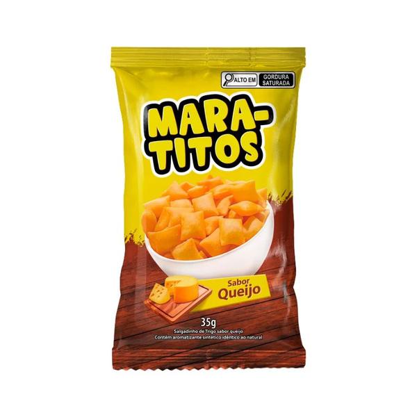 SALGADINHO MARATA PASTEL QUEIJO 35G
