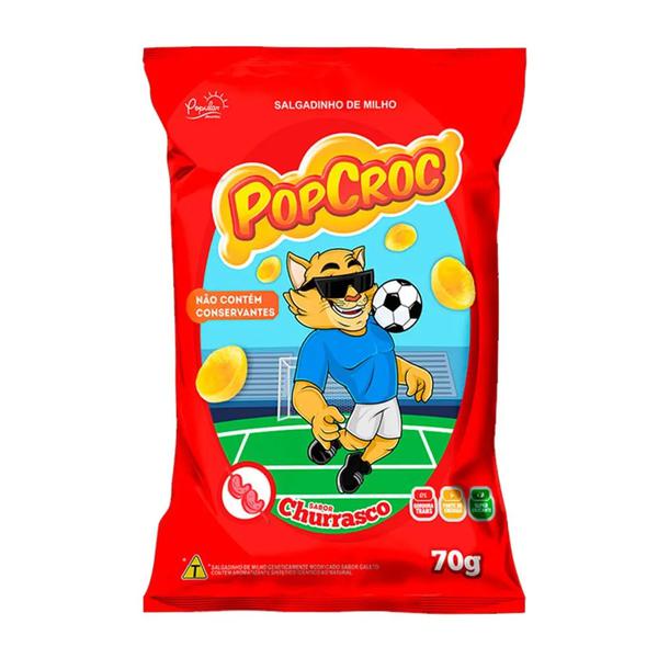 SALGADINHO POP CROC CHURRASCO 70G