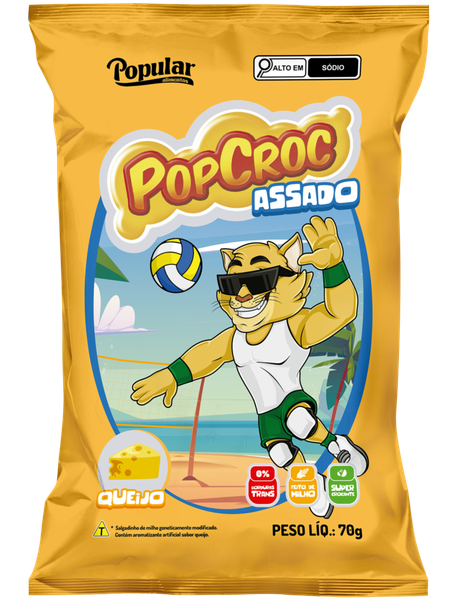 SALGADINHO POP CROC QUEIJO 70G