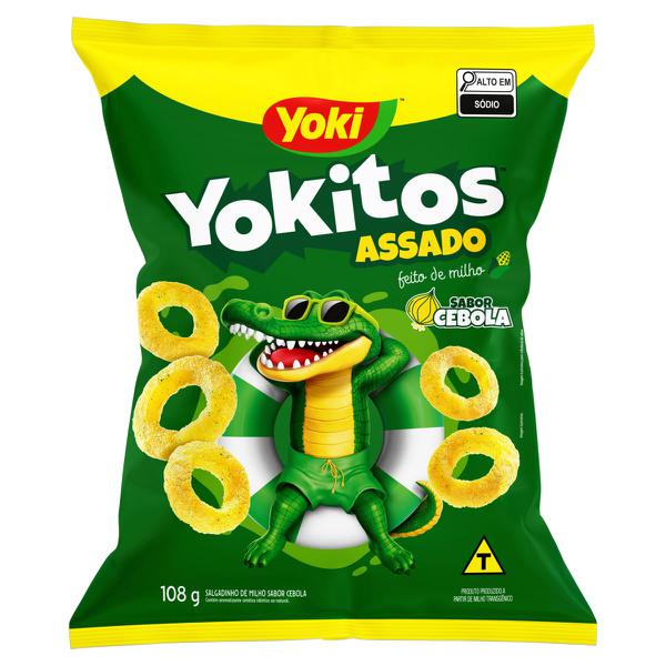 SALGADINHO YOKITOS ANEIS DE CEBOLA 108G