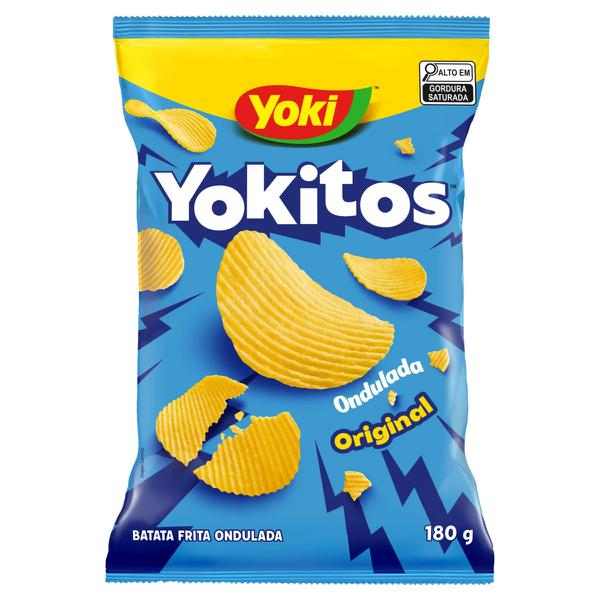 SALGADINHO YOKITOS BATATA ONDULADA 180G