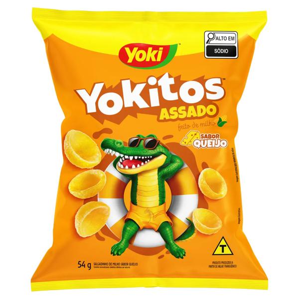 SALGADINHO YOKITOS CONCHINA QUEIJO 54G