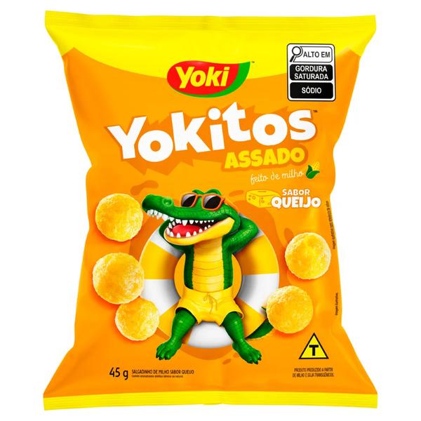 SALGADINHO YOKITOS QUEIJO BOLINHA 45G