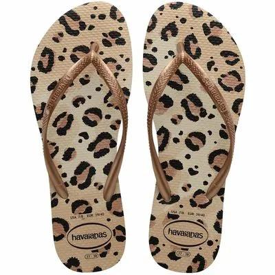 SANDALIA HAVAIANAS ANIMALS BEG/CINZ 37/38