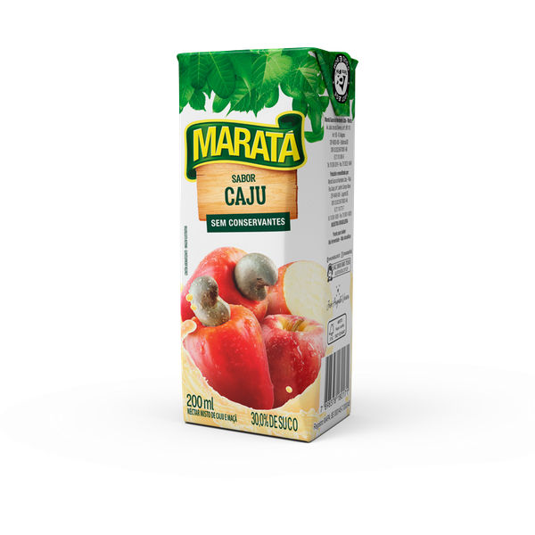 SUCO MARATA NECTAR CAJU 200ML
