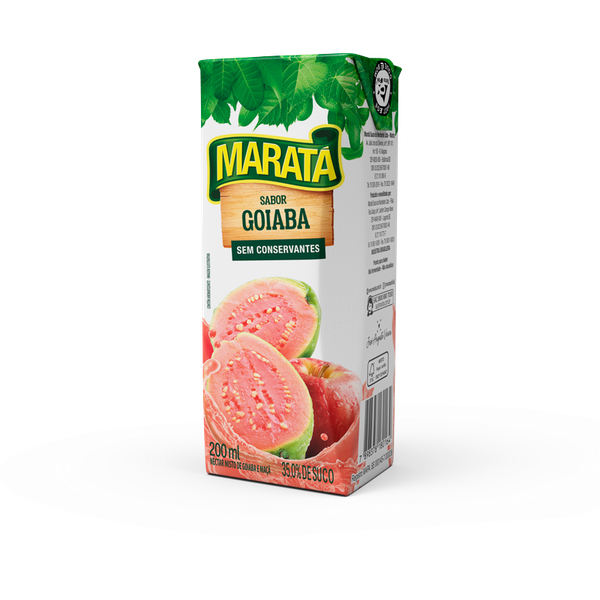 SUCO MARATA NECTAR GOIABA 200ML