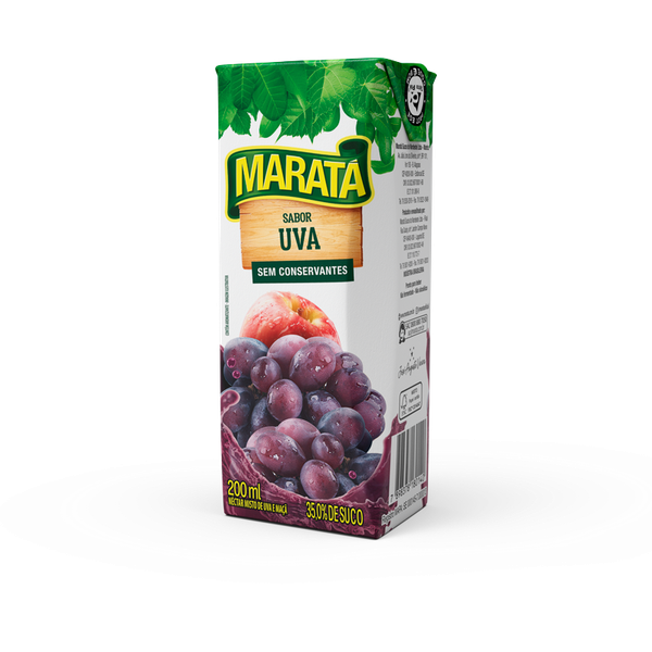 SUCO MARATA NECTAR UVA 200ML