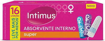 ABSORVENTE INTERNO INTIMUS SUPER MAIS PAGUE MENOS C/16