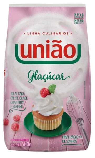 ACUCAR CONFEITEIRO UNIAO GLACUCAR 500G