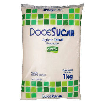 ACUCAR CRISTAL DOCE SUCAR 1KG