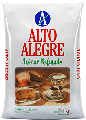 ACUCAR REFINADO ALTO ALEGRE 1KG