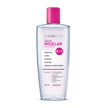 AGUA MICELAR FARMAX HIDRADERM 200ML