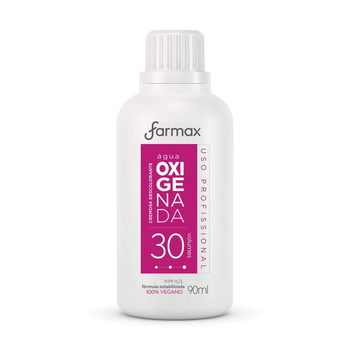 AGUA OXIGENADA FARMAX CREMOSA DESCOLORANTE 30 VOLUMES 90ML