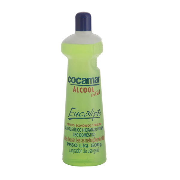 ALCOOL COCAMAR GEL EUCALIPTO 500ML