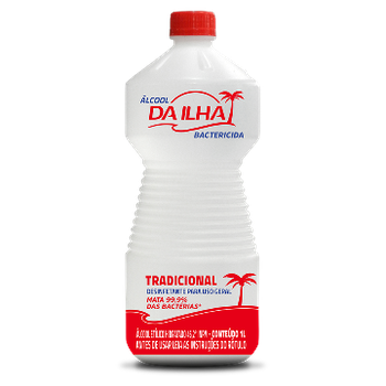 ALCOOL DA ILHA 46,2% INPM 1LT