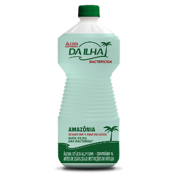 ALCOOL DA ILHA PERFUMADO AMAZONIA 1LT