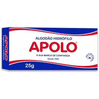 ALGODAO APOLO HIDROFILO 25G