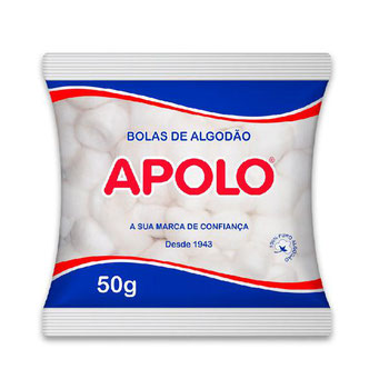 ALGODAO APOLO HIDROFILO BOLAS 50G