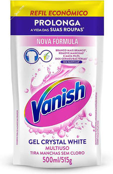 ALVEJANTE VANISH GEL CRISTAL WHITE REFIL 500ML