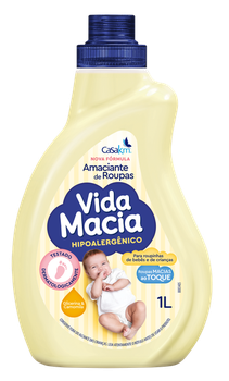 AMACIANTE CASA KM VIDA MACIA BEBE GLICERINA & CAMOMILA 1LT