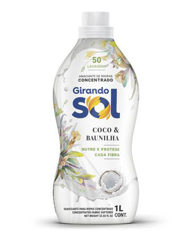 AMACIANTE GIRANDO SOL CONCENTRADO COCO & BAUNILHA 1LT