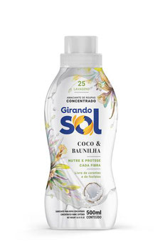 AMACIANTE GIRANDO SOL CONCENTRADO COCO & BAUNILHA 500ML