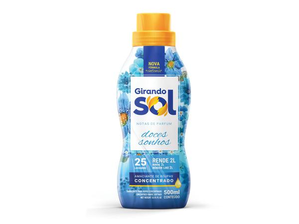 AMACIANTE GIRANDO SOL CONCENTRADO DOCES SONHOS 500ML