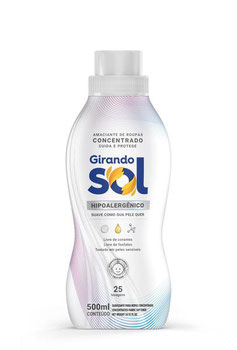 AMACIANTE GIRANDO SOL CONCENTRADO HIPOALERGENICO 500ML