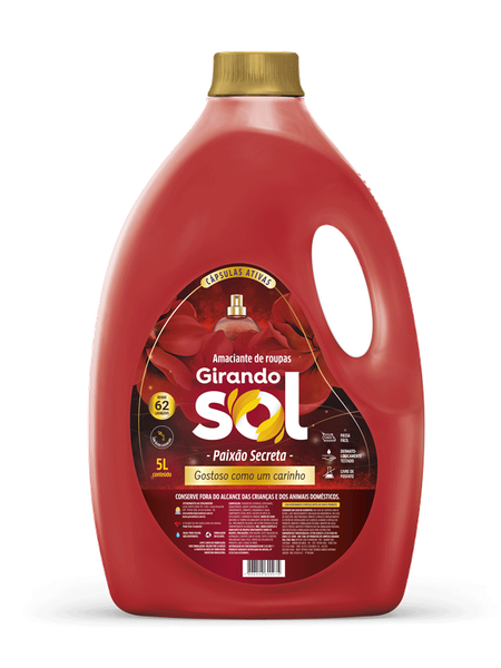 AMACIANTE GIRANDO SOL PAIXAO SECRETA 5LT