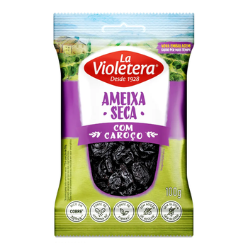 AMEIXA SECA LA VIOLETERA C/CAROCO 100G