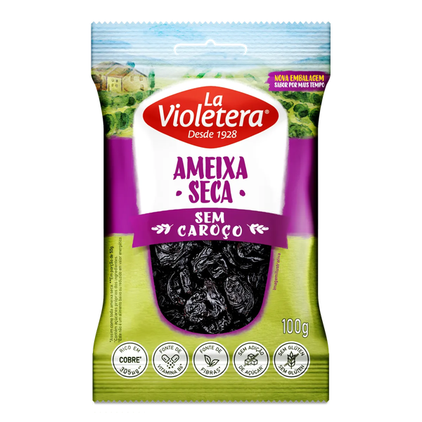 AMEIXA SECA LA VIOLETERA S/CAROCO 100G
